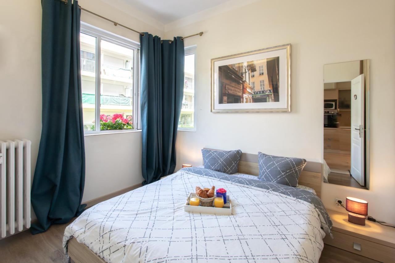 Boutique Apartment La Lavande Free Parking 10 Min Walk Nice Luaran gambar