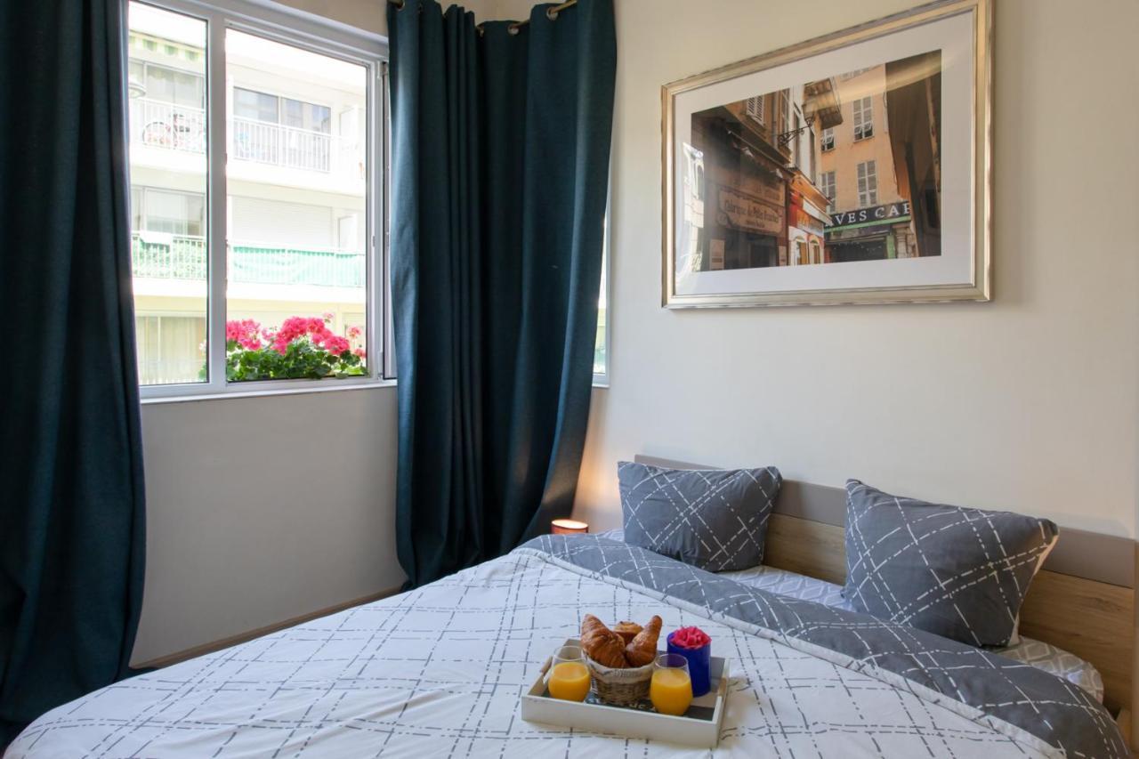 Boutique Apartment La Lavande Free Parking 10 Min Walk Nice Luaran gambar