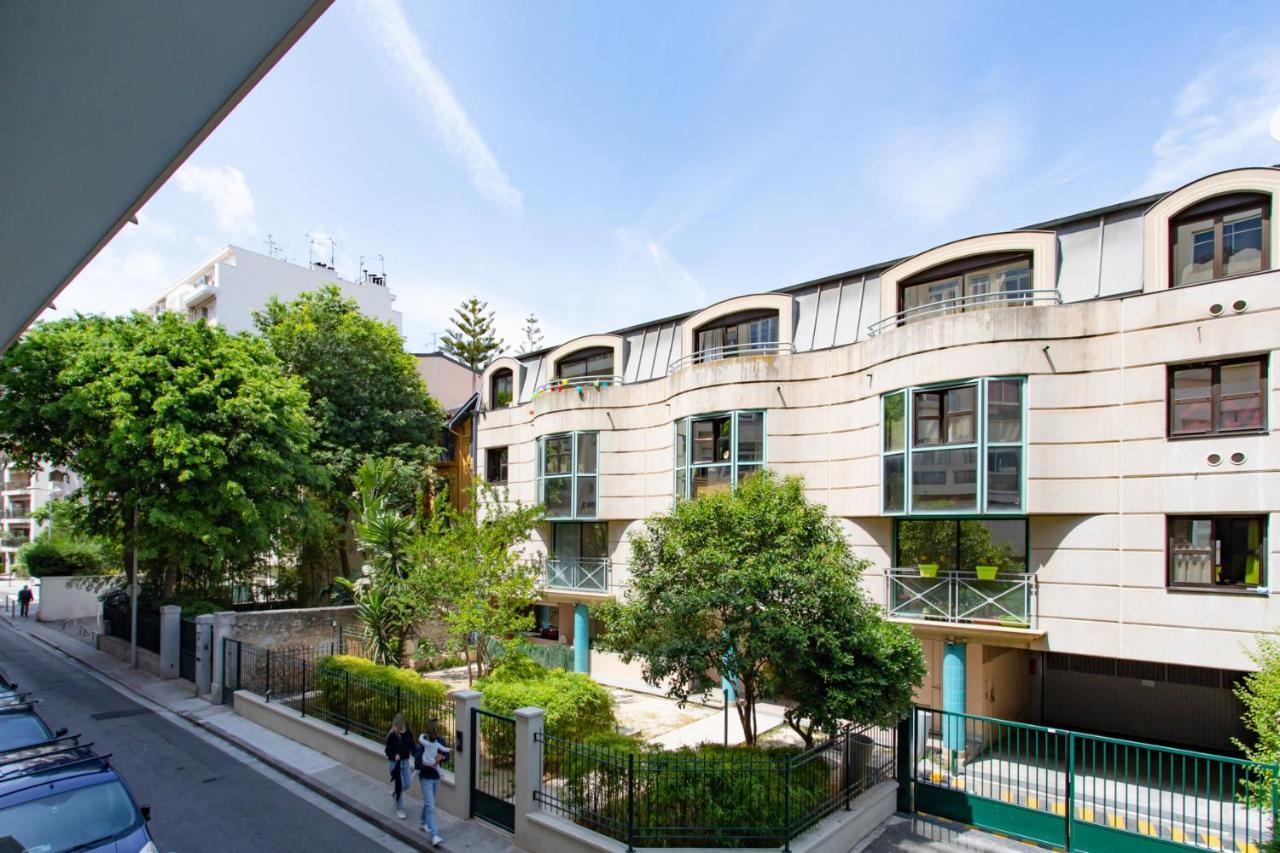 Boutique Apartment La Lavande Free Parking 10 Min Walk Nice Luaran gambar