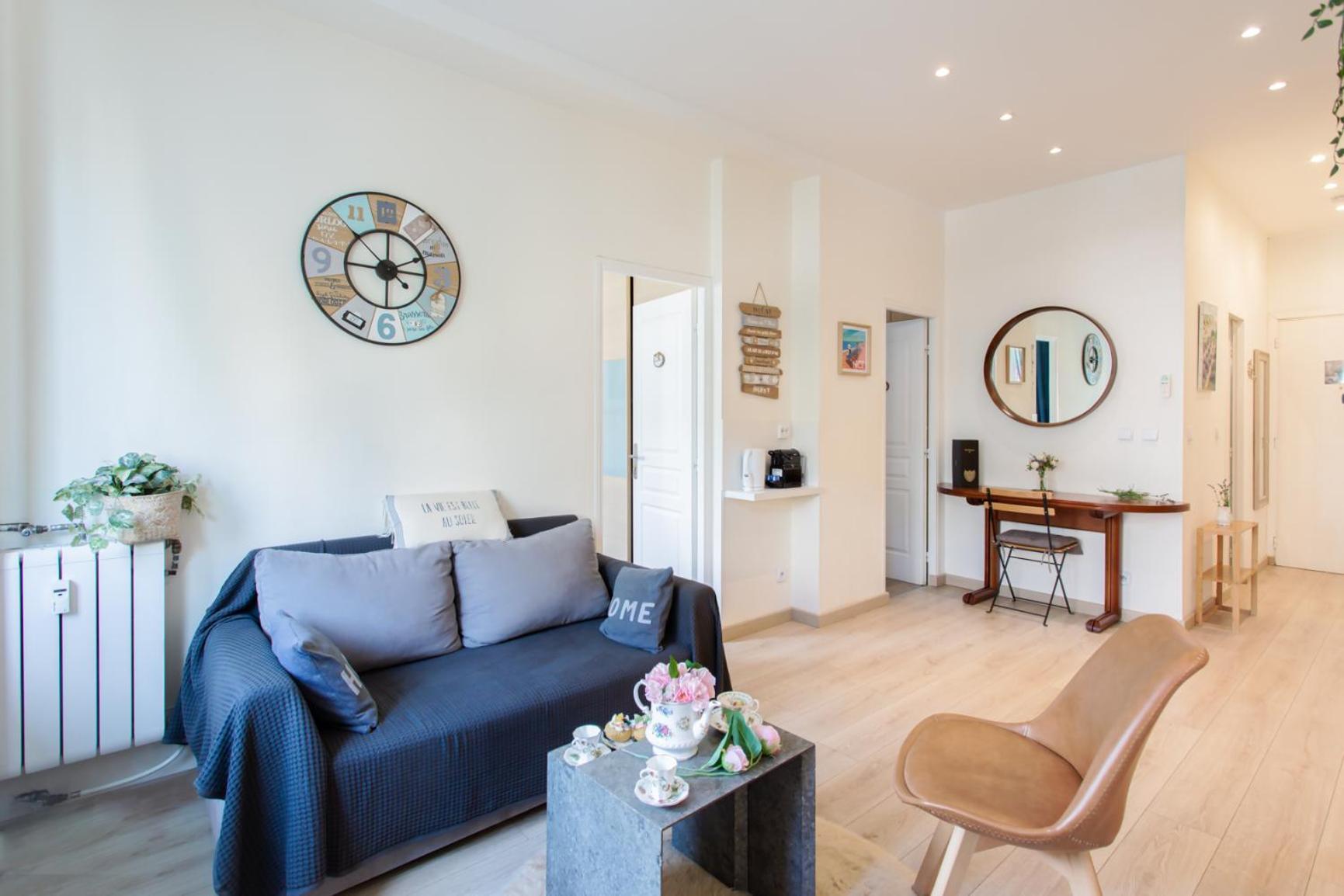 Boutique Apartment La Lavande Free Parking 10 Min Walk Nice Luaran gambar