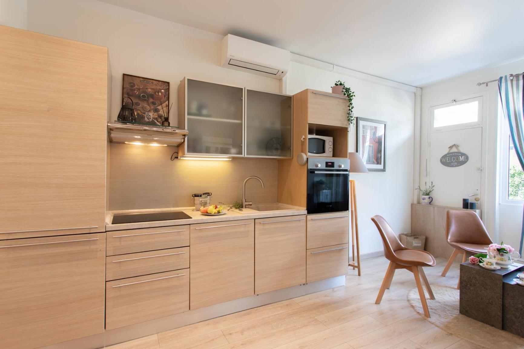 Boutique Apartment La Lavande Free Parking 10 Min Walk Nice Luaran gambar