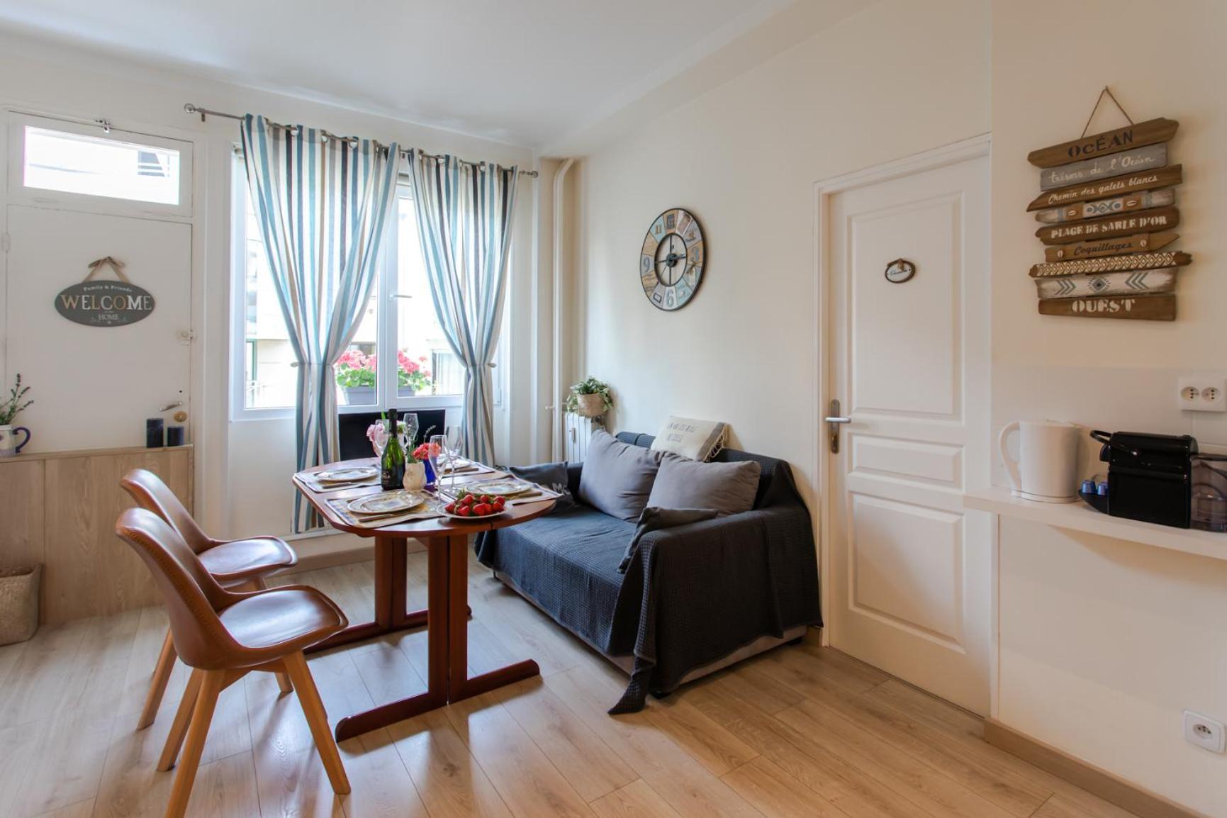 Boutique Apartment La Lavande Free Parking 10 Min Walk Nice Luaran gambar